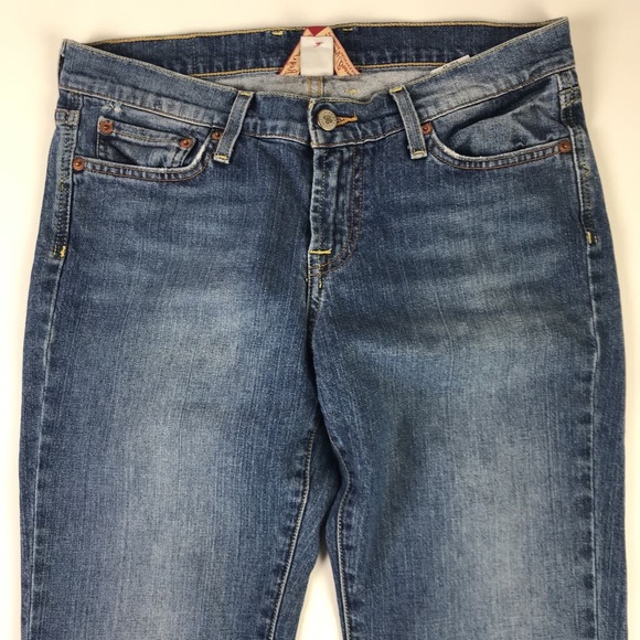 Lucky Brand Womens Boot Cut Jeans Blue 8/29 - Picture 2 of 7